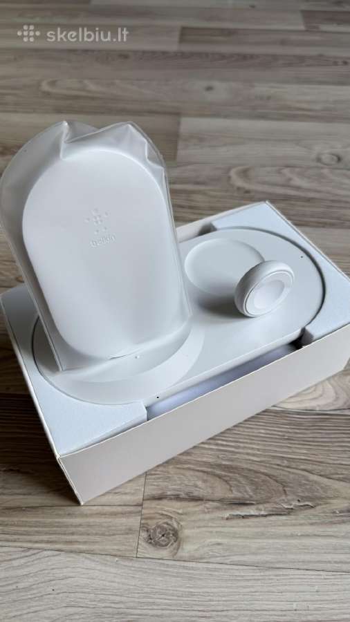 Belkin 3-in-1 Wireless Charger for Apple Devices - nuotraukos Nr. 4