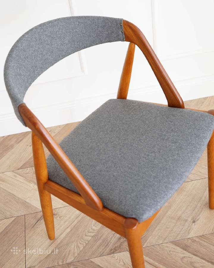 Restauruotos Danijos dizainerio kėdės - nuotraukos Nr. 9