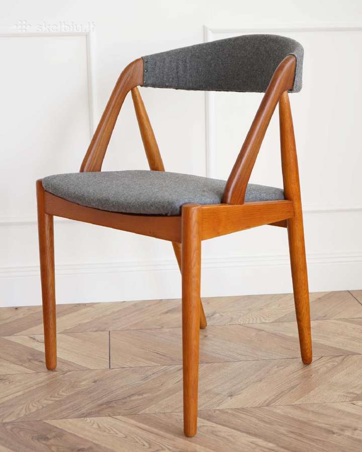 Restauruotos Danijos dizainerio kėdės - nuotraukos Nr. 7