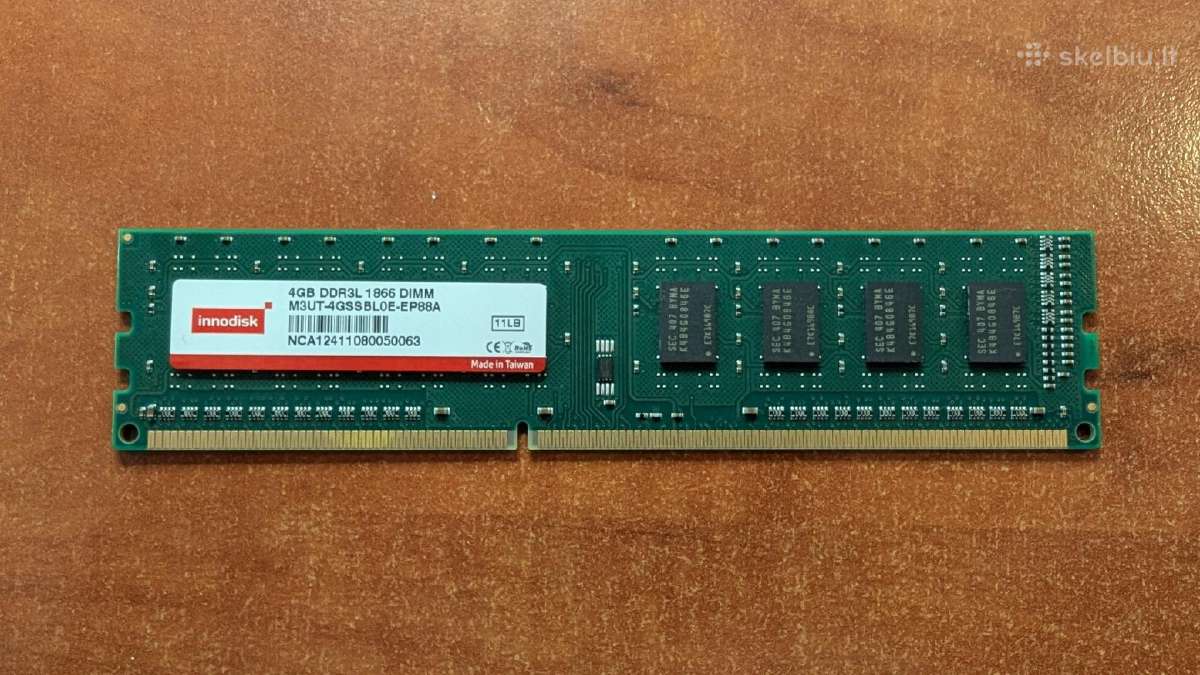 Dimm 4gb Ddr3l 1866 MHz