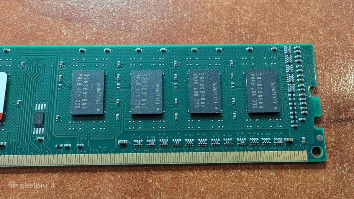 Dimm 4gb Ddr3l 1866 MHz - nuotraukos Nr. 4