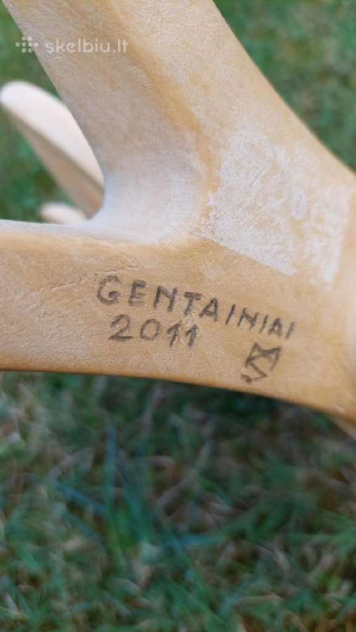 Originali medžio skultpūra. Strioga. Gentainiai - nuotraukos Nr. 11