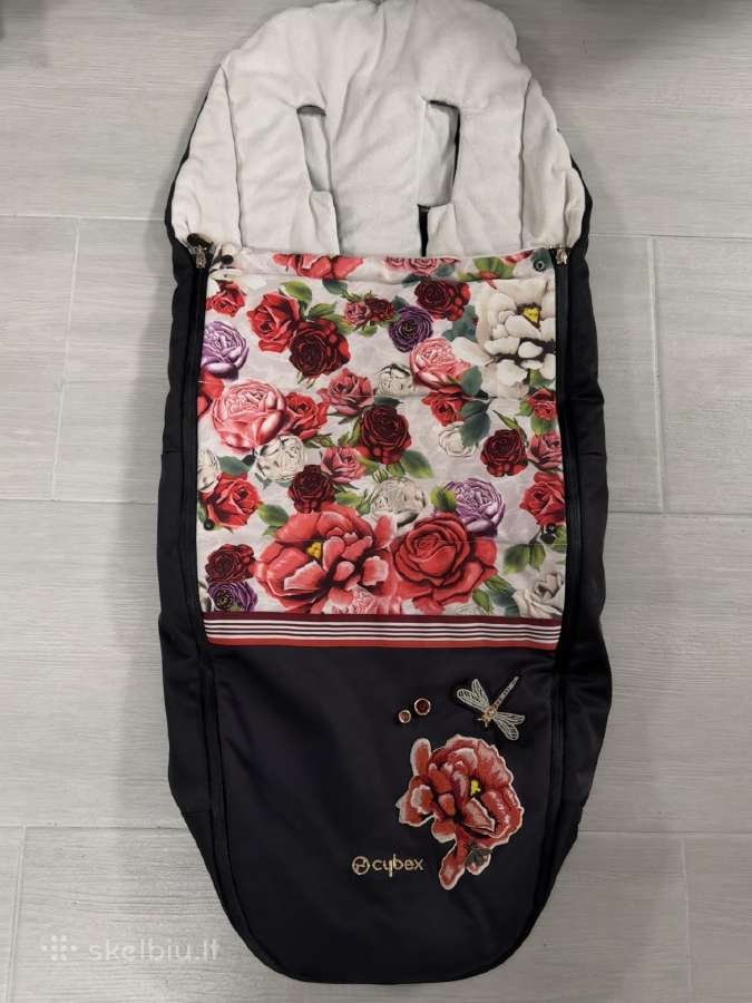 Puikios būklės Cybex Priam Spring Blossom 4in1! - nuotraukos Nr. 14