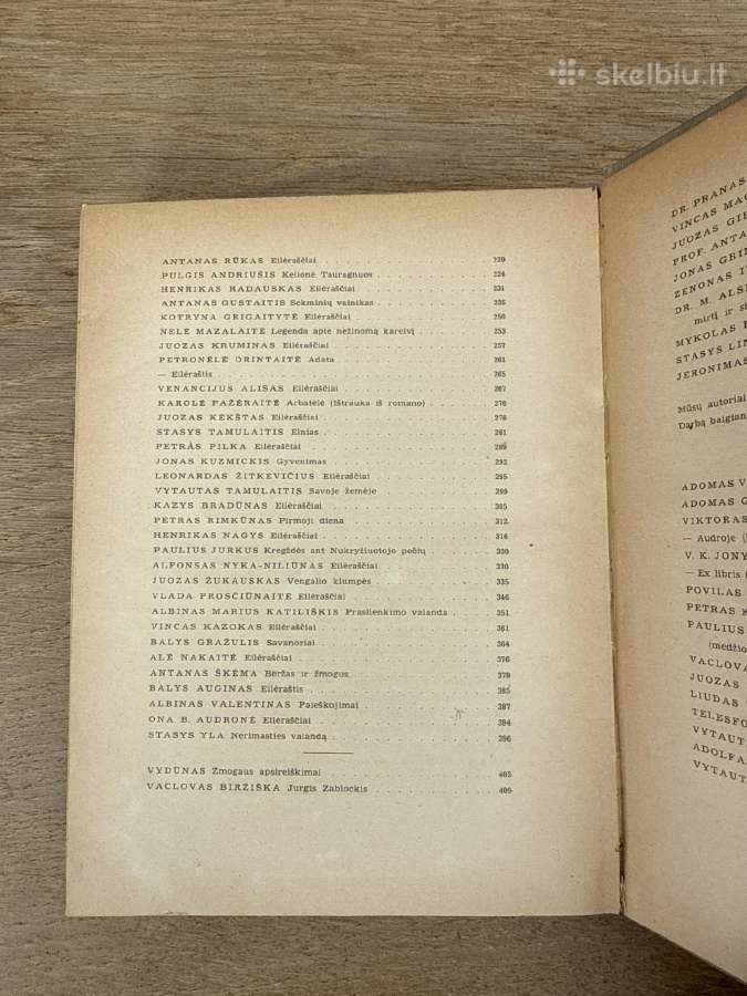 Tremties metai. Lietuvių rašytojų metraštis 1947 - nuotraukos Nr. 10