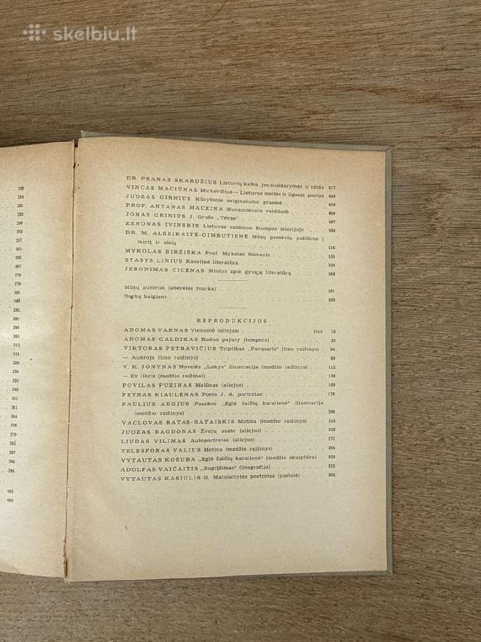 Tremties metai. Lietuvių rašytojų metraštis 1947 - nuotraukos Nr. 11