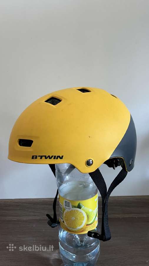 Vaikiškas šalmas Btwin 48-52cm - nuotraukos Nr. 3