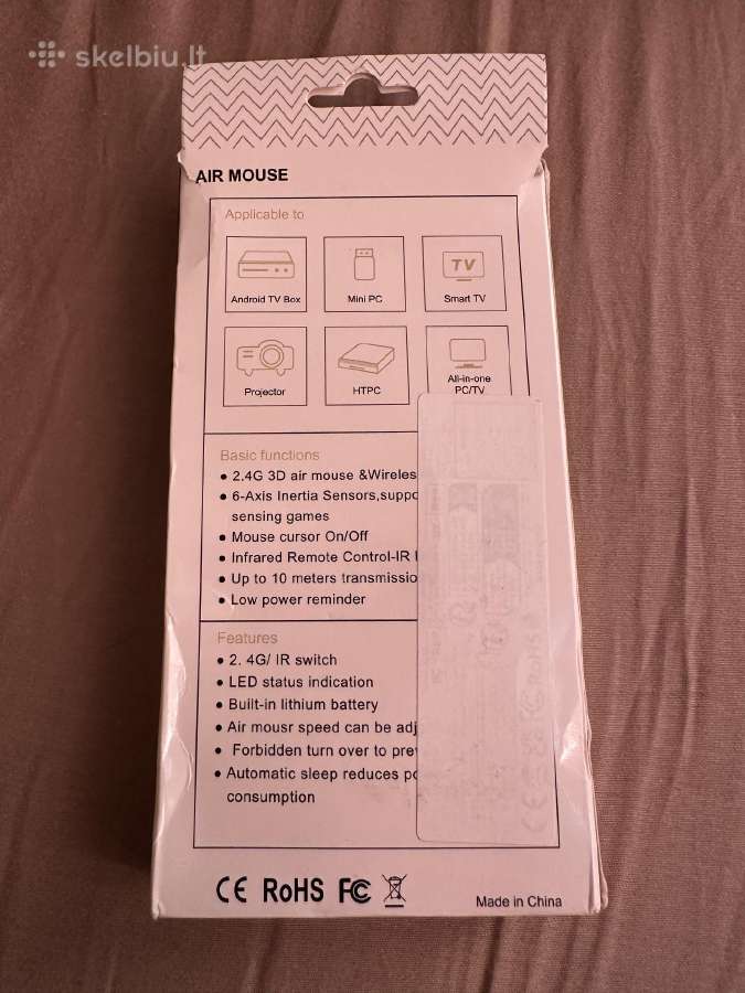 Nuotolinio valdymo pultas su klaviatūra - nuotraukos Nr. 5
