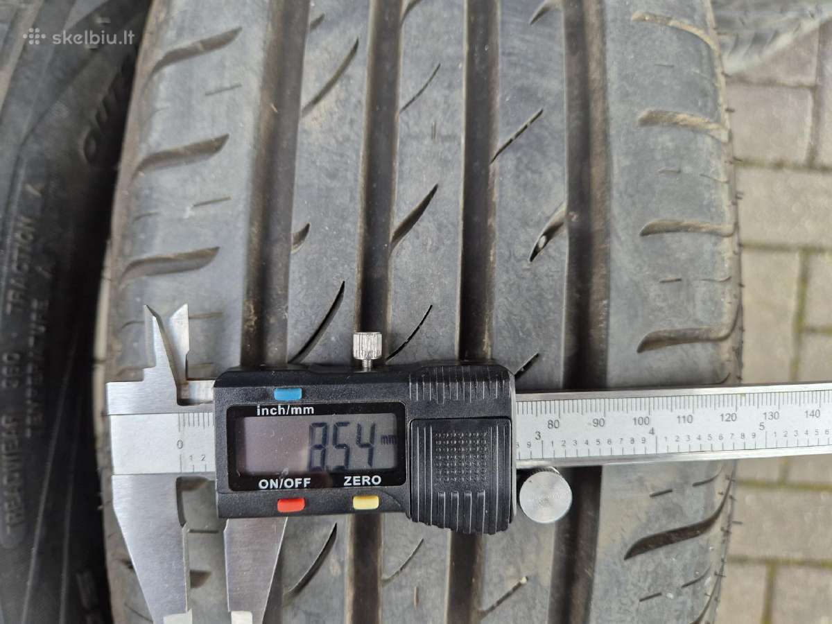 Dvi geros vasarinės 195/70 R14 Nexen - nuotraukos Nr. 3