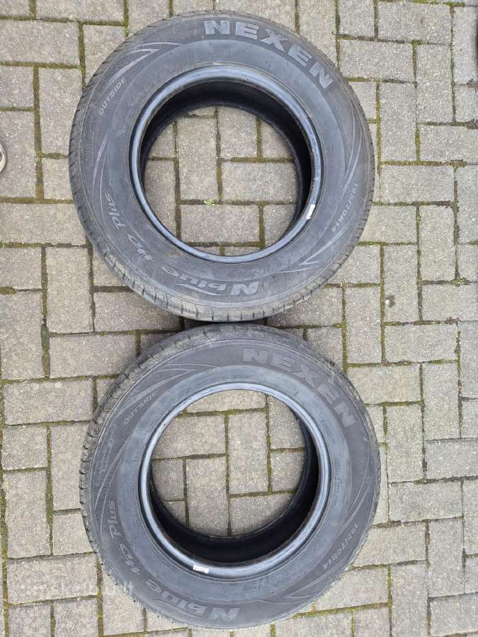 Dvi geros vasarinės 195/70 R14 Nexen - nuotraukos Nr. 4