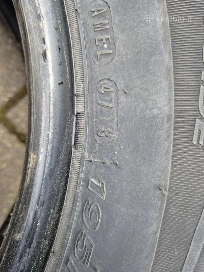 Dvi geros vasarinės 195/70 R14 Nexen - nuotraukos Nr. 5