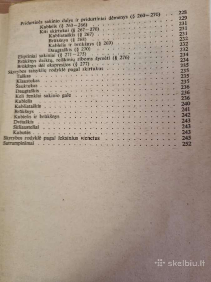 Lietuvių kalbos rašyba ir skyryba - nuotraukos Nr. 7