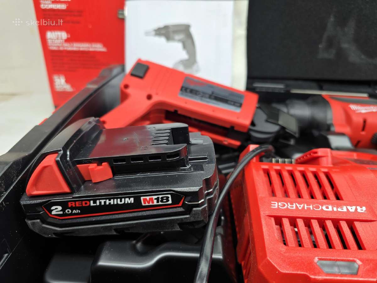 Akumuliatorinio juostinio suktuvo Milwaukee M18 FS - nuotraukos Nr. 3