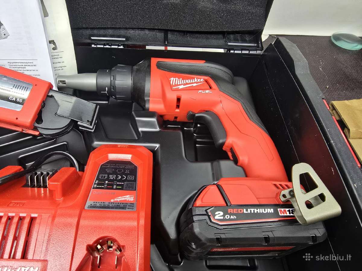 Akumuliatorinio juostinio suktuvo Milwaukee M18 FS - nuotraukos Nr. 4