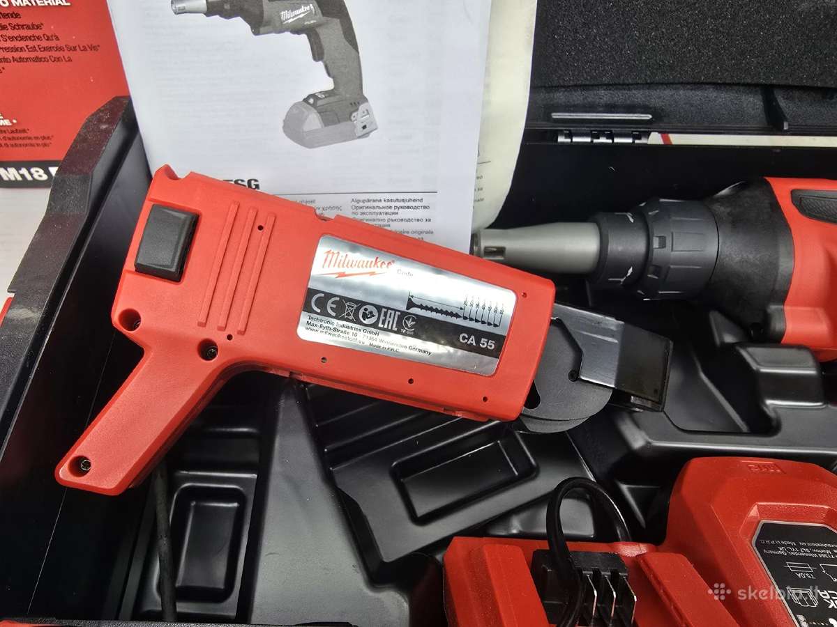 Akumuliatorinio juostinio suktuvo Milwaukee M18 FS - nuotraukos Nr. 5