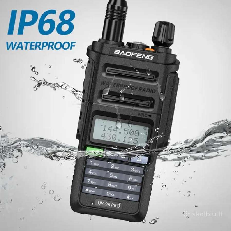 Uv-9r Pro V2 - tinka net kariškiams 16 km