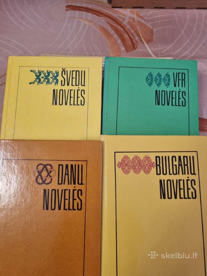 Švedų , danų , bulgarų , VFR novelės 4 knygos