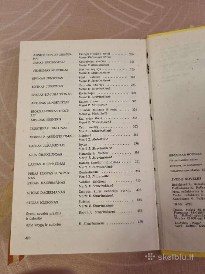 Švedų , danų , bulgarų , VFR novelės 4 knygos - nuotraukos Nr. 18