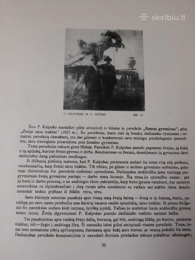 Knyga Peras Kalpokas 1956 m - nuotraukos Nr. 7
