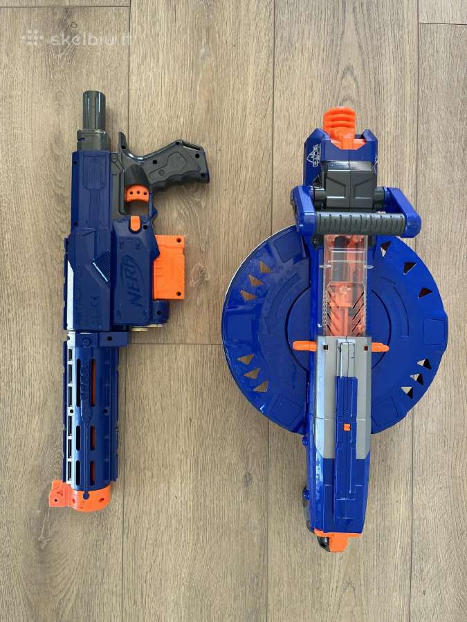 Nerf šautuvai su kulkomis