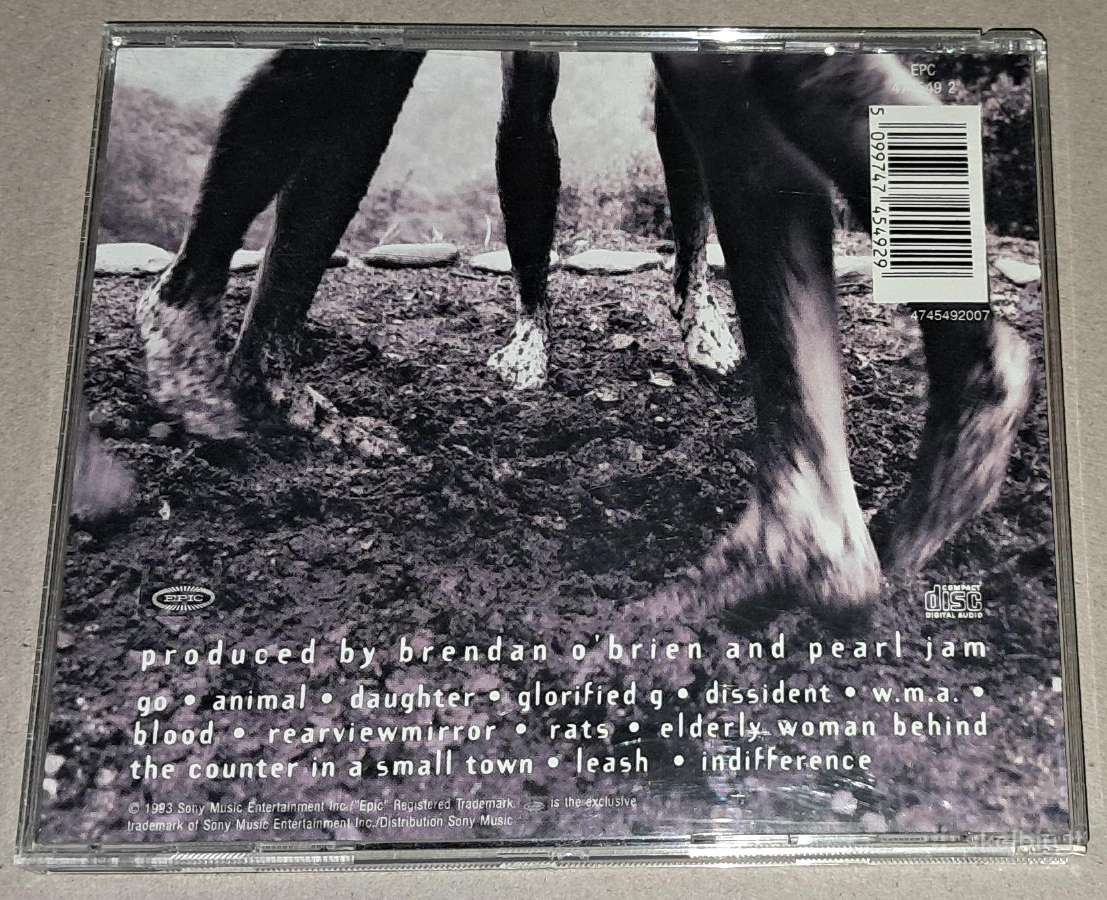 Pearl Jam – Vs. (Audio CD) - nuotraukos Nr. 2