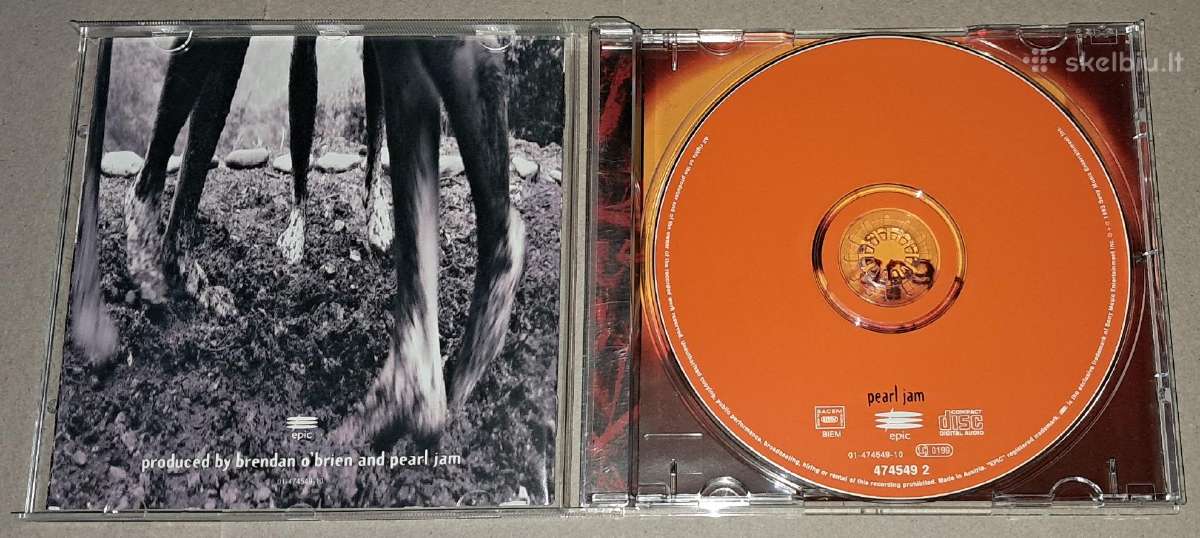Pearl Jam – Vs. (Audio CD) - nuotraukos Nr. 3