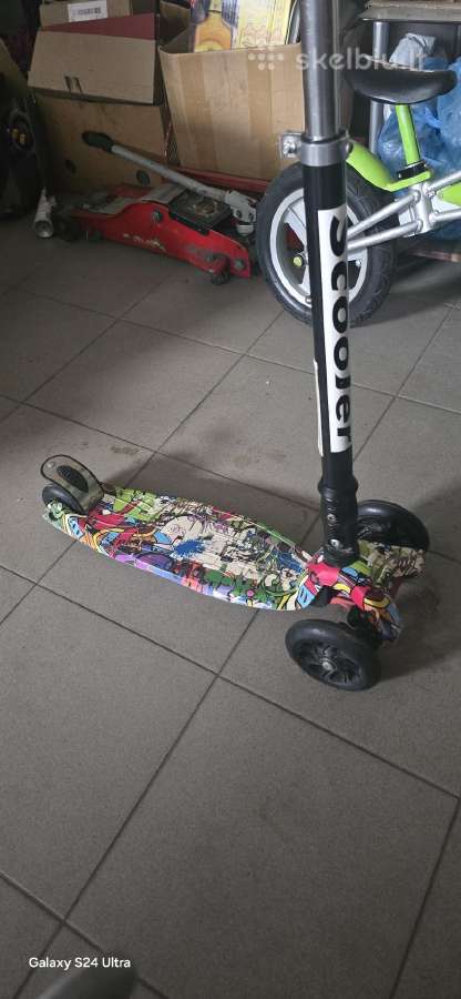 Paspirtukas vaikiskas scooter