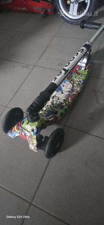 Paspirtukas vaikiskas scooter - nuotraukos Nr. 3