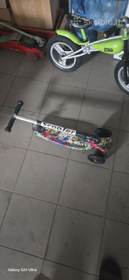 Paspirtukas vaikiskas scooter - nuotraukos Nr. 4