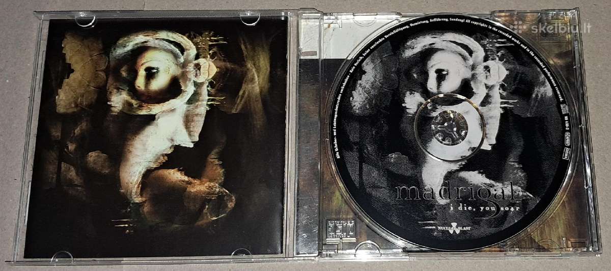 Madrigal – I Die, You Soar (Audio CD) - nuotraukos Nr. 3