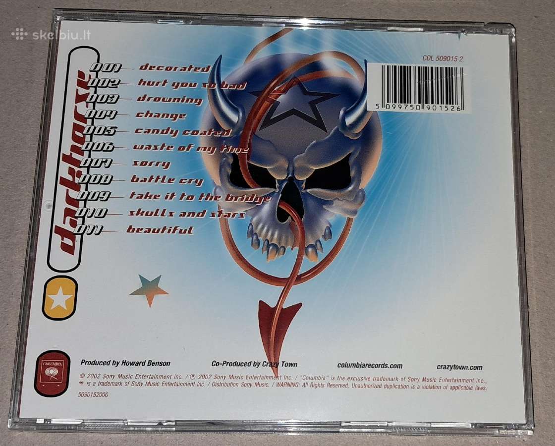 Crazy Town – Darkhorse (Audio CD) - nuotraukos Nr. 2