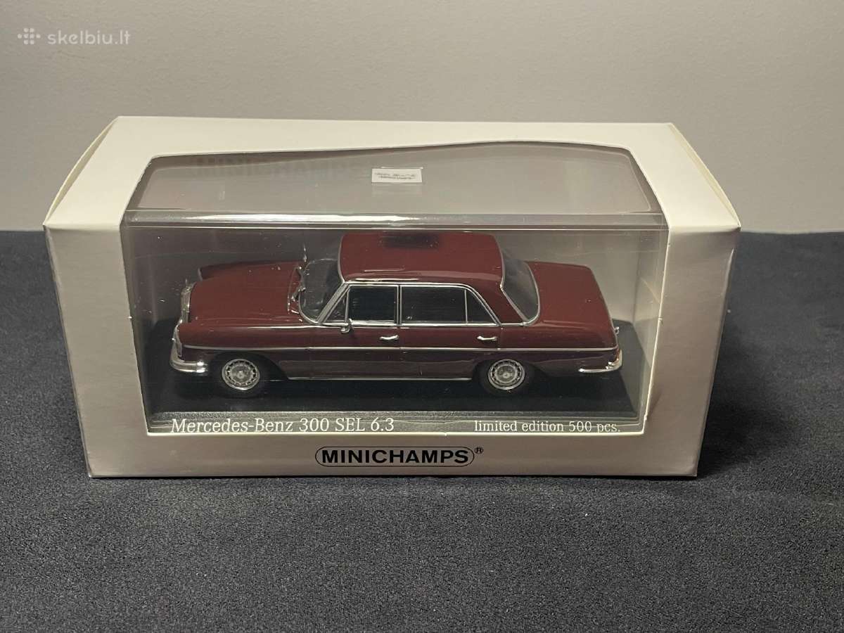 Kolekciniai Minichamps 1:43 Mercedes-benz