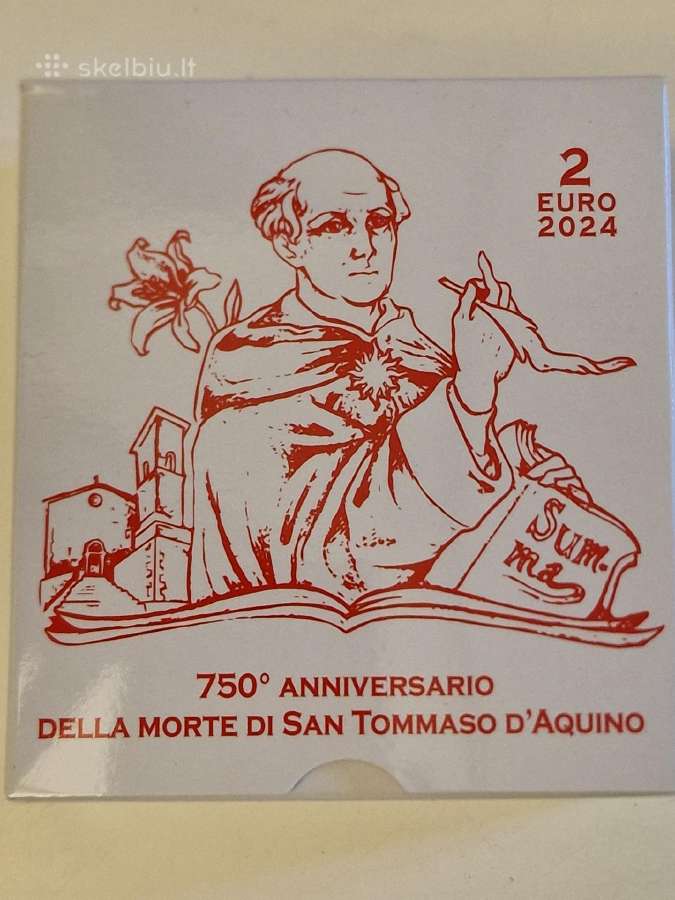 Vatikanas 2 Eur Proof 2021, 2022, 2023, 2024 m. - nuotraukos Nr. 7