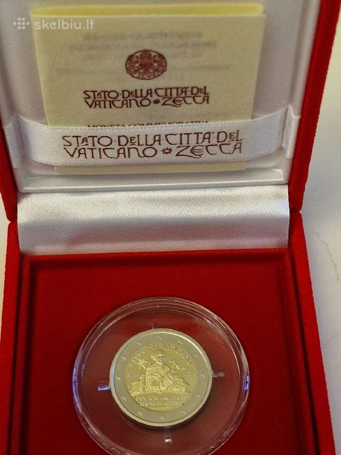 Vatikanas 2 Eur Proof 2021, 2022, 2023, 2024 m. - nuotraukos Nr. 9