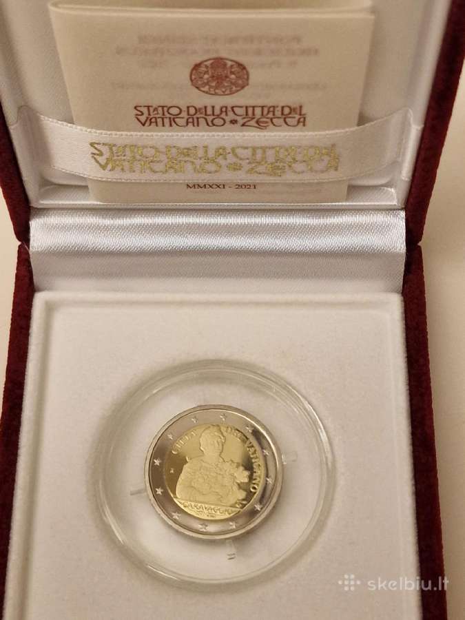Vatikanas 2 Eur Proof 2021, 2022, 2023, 2024 m. - nuotraukos Nr. 11