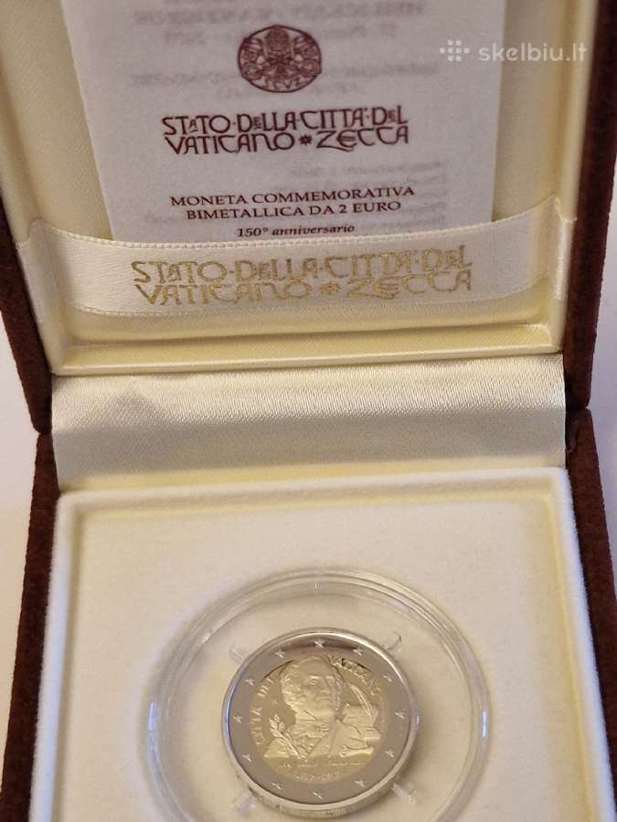 Vatikanas 2 Eur Proof 2021, 2022, 2023, 2024 m. - nuotraukos Nr. 14