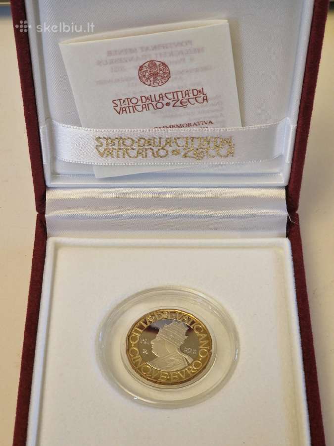 Vatikanas, 5 Eur, Proof 2021m. - nuotraukos Nr. 3