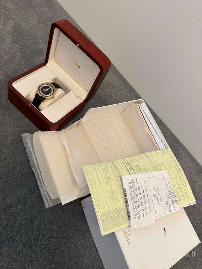 Omega De Ville Hour Vision 18k Red Gold - nuotraukos Nr. 7