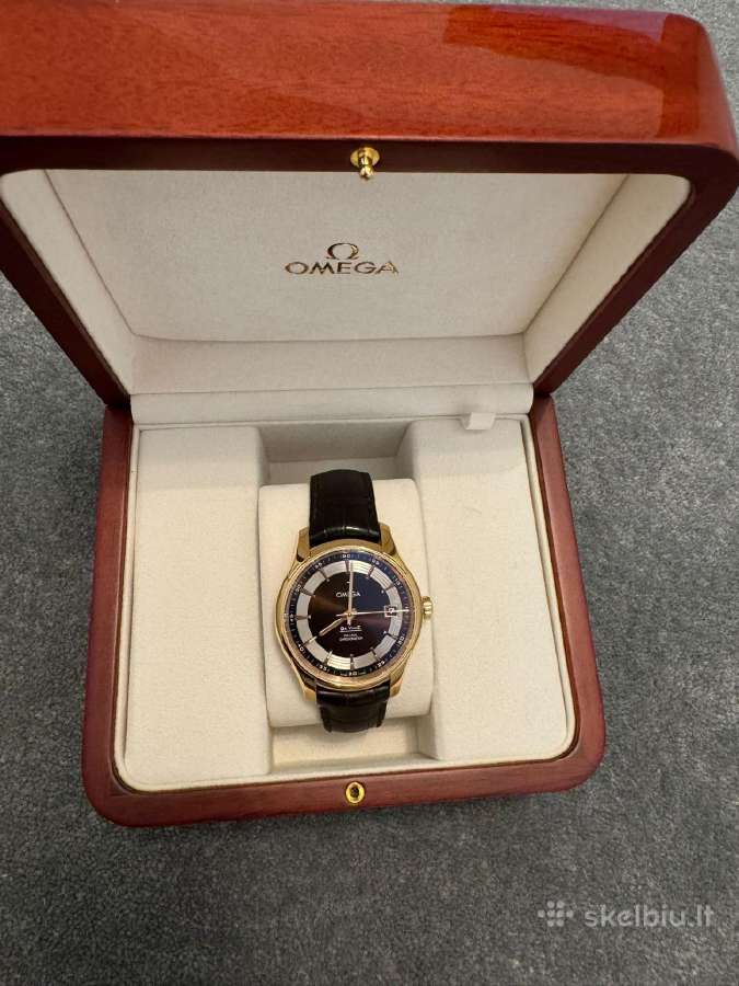 Omega De Ville Hour Vision 18k Red Gold