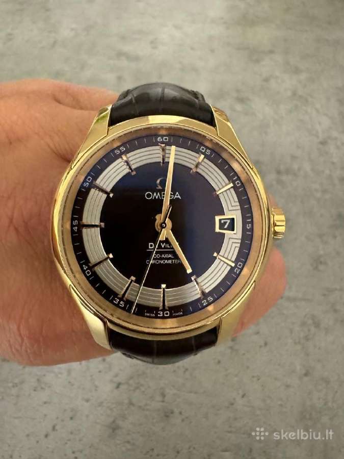 Omega De Ville Hour Vision 18k Red Gold - nuotraukos Nr. 4