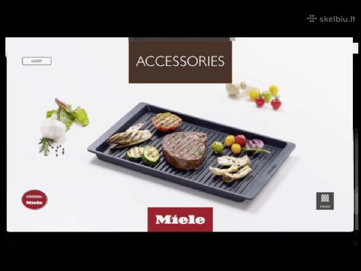Miele Indukcine Grill Keptuvo plokštė “gourmet - nuotraukos Nr. 3