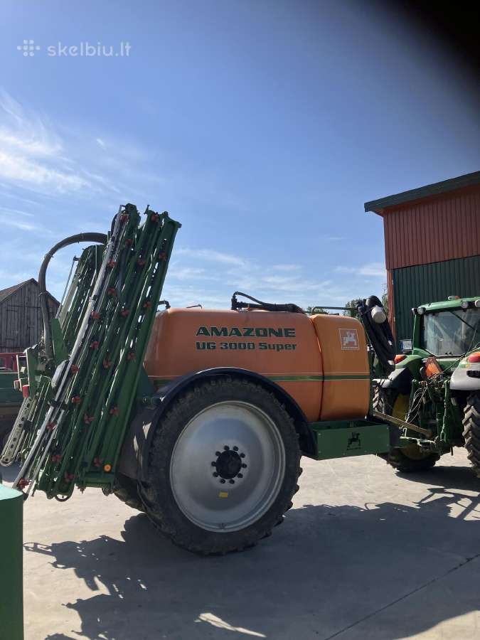 Parduodu purkštuvą Ug3000super Mtz 80uk - nuotraukos Nr. 9