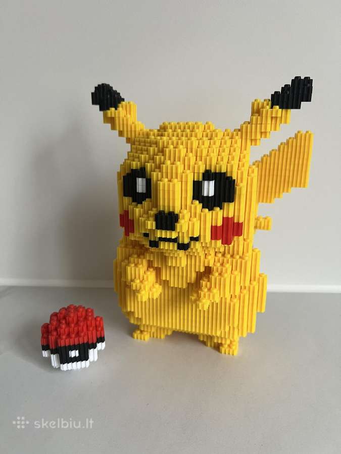 Naujas Pikachu konstruktorius