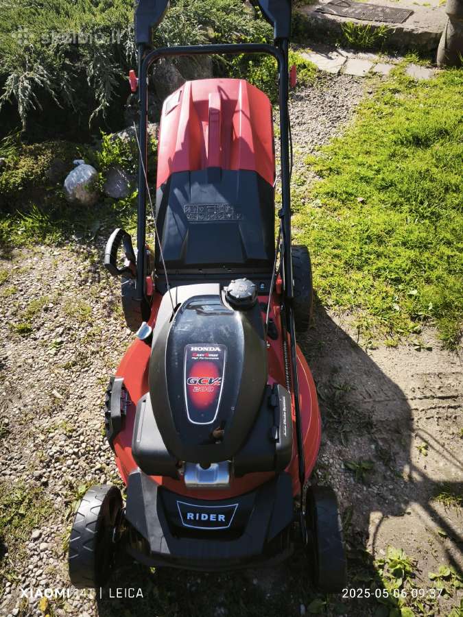 Naujos Žoliapjovės Rider Trimeris Demon Turbo - nuotraukos Nr. 2