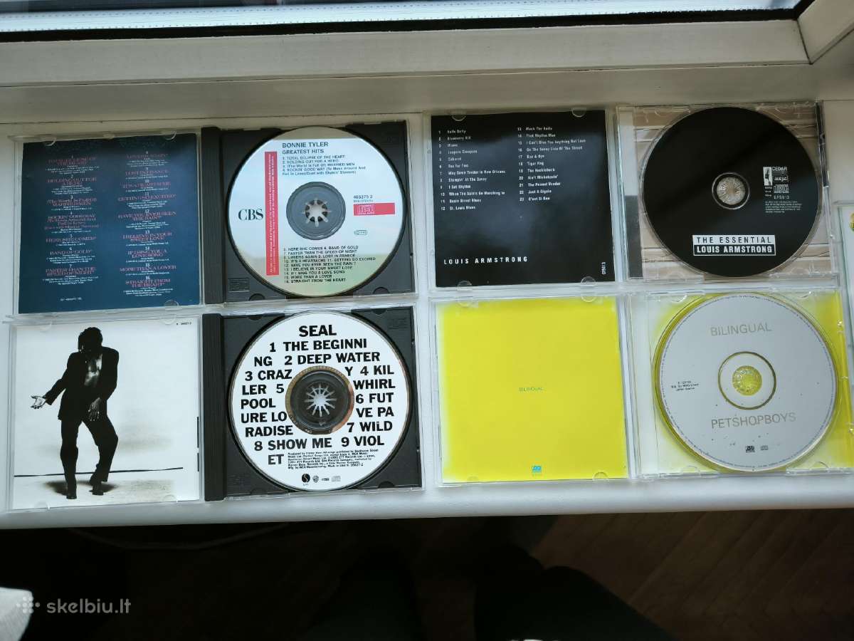 Keletas CD Petshopboys, Bonnie Tyler, Seal, Italo - nuotraukos Nr. 3