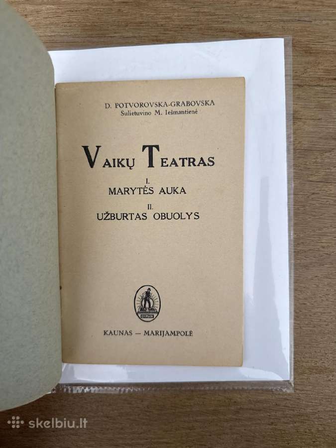 Vaikų teatras 1938 m. - nuotraukos Nr. 2