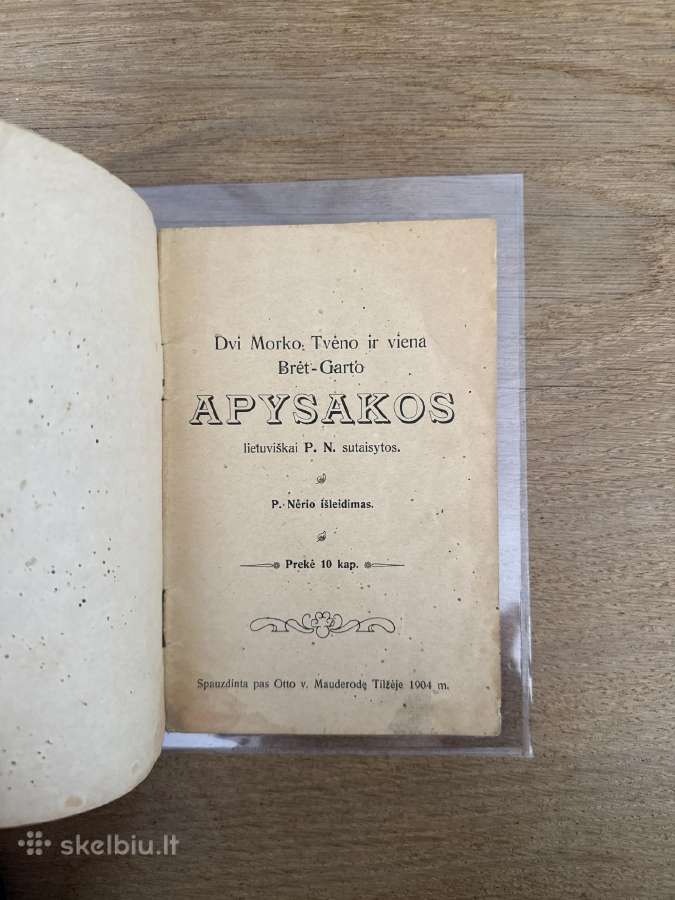 Dvi Morko Tvėno ir viena Brėt- Garto apysakos - nuotraukos Nr. 2