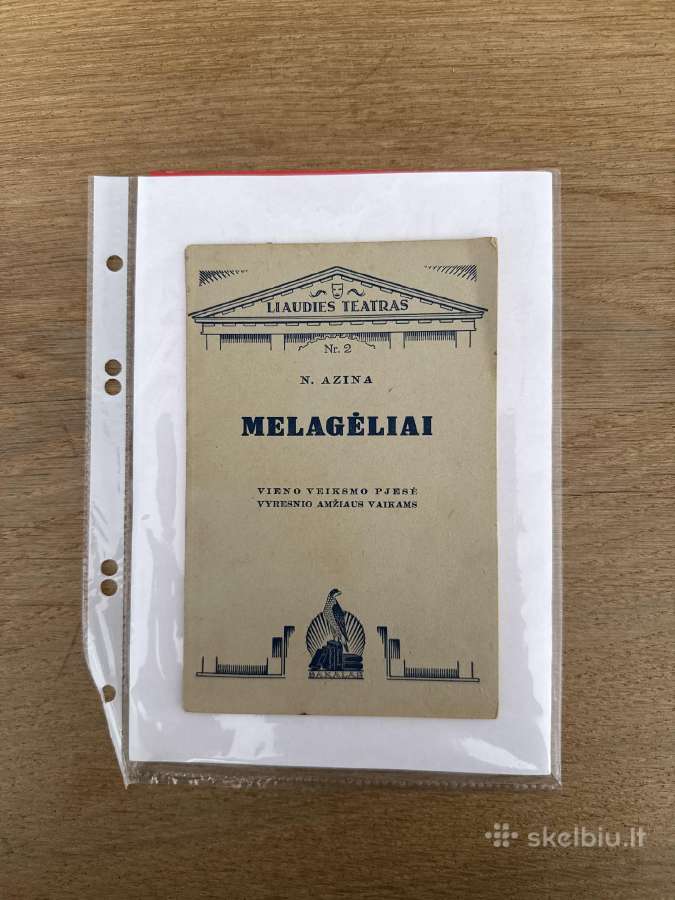 Melagėliai 1937 m.