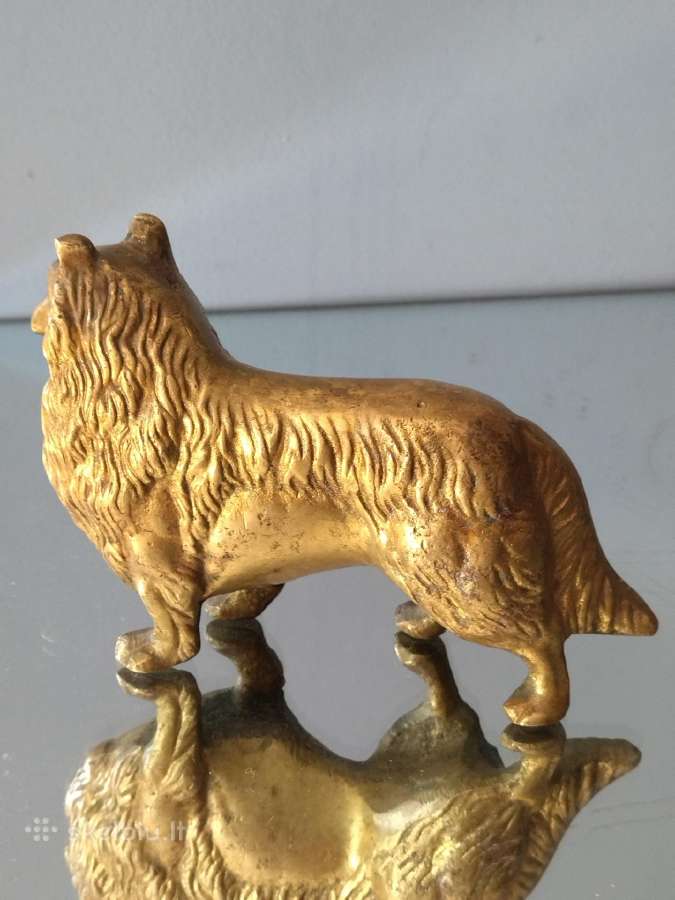 Antikvarinė bronzos statulėlė 1960-1969m. - nuotraukos Nr. 3