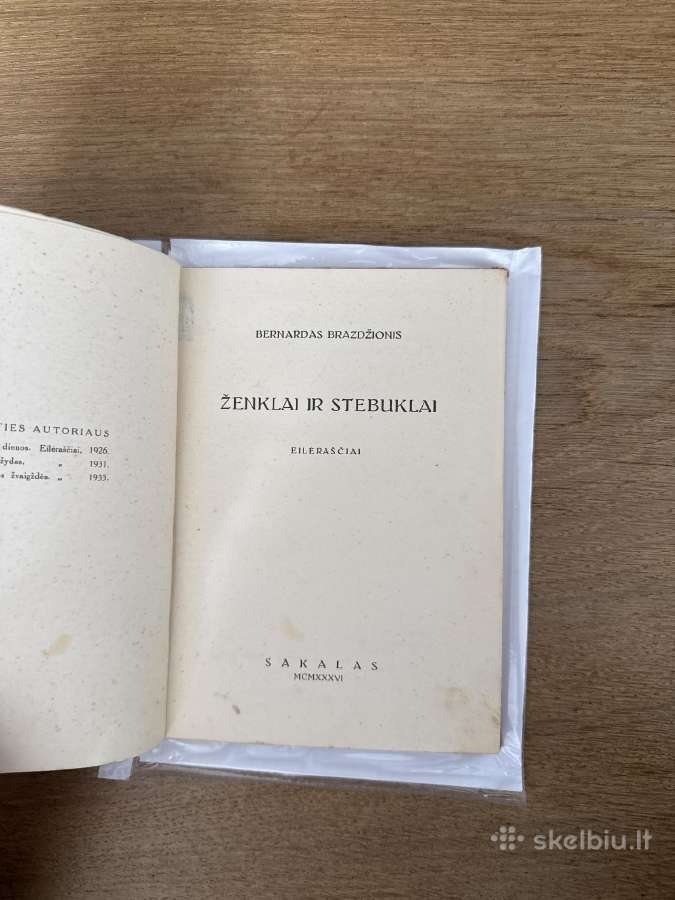 Ženklai ir stebuklai 1936 m. - nuotraukos Nr. 2