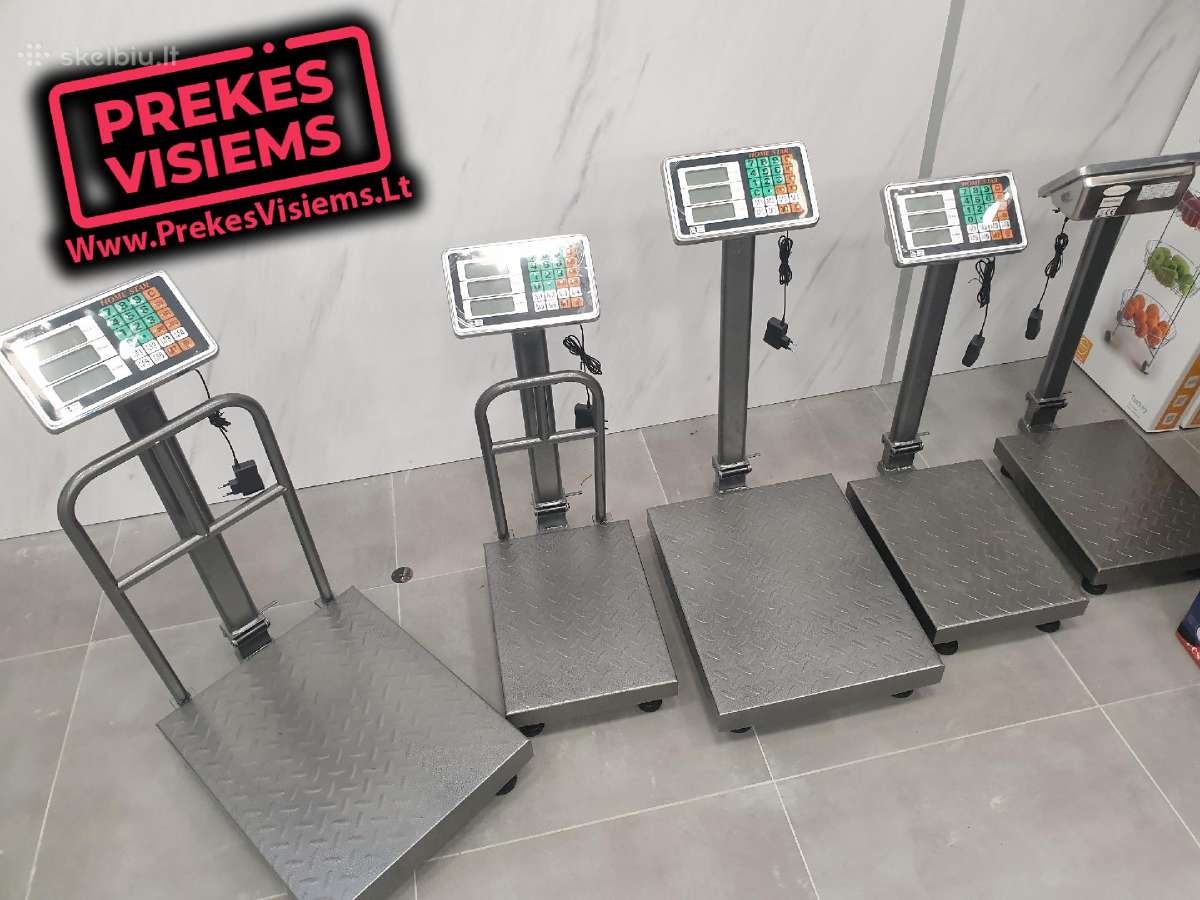 Svarstyklės 500g 40kg 100kg 300kg 500kg 3t Naujos! - nuotraukos Nr. 28